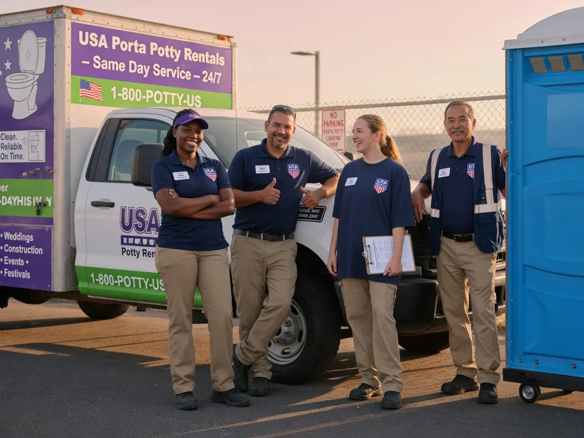 Porta Potty Rental company in Mexia, TX